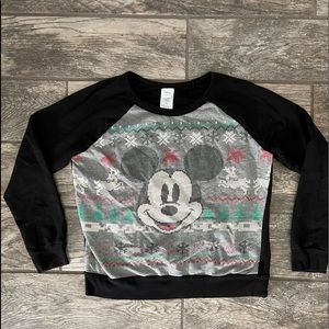 Disney Christmas mickey sweater juniors